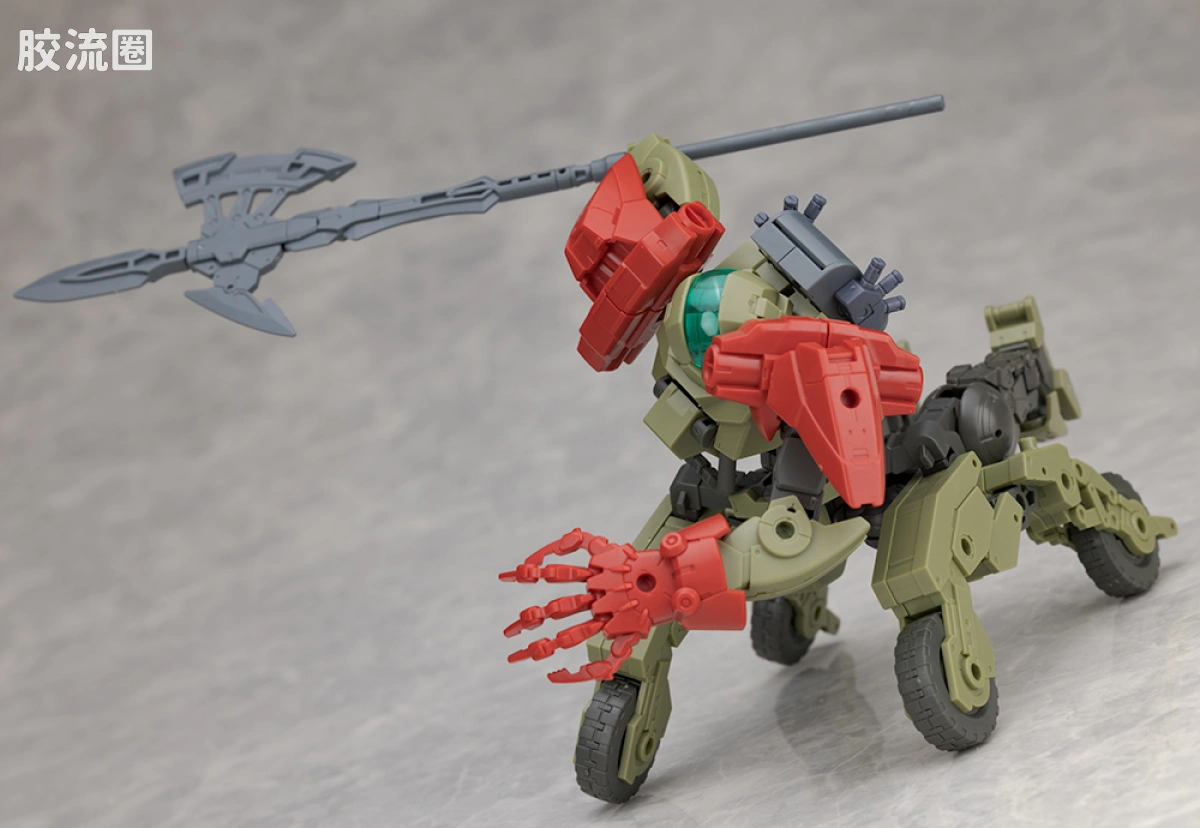 30MM 1/144 沃尔帕努瓦/Volvanova（拜隆军） 50 bEXM-33QB 沃尔帕诺瓦(四轮摩托Ver.) - 图片